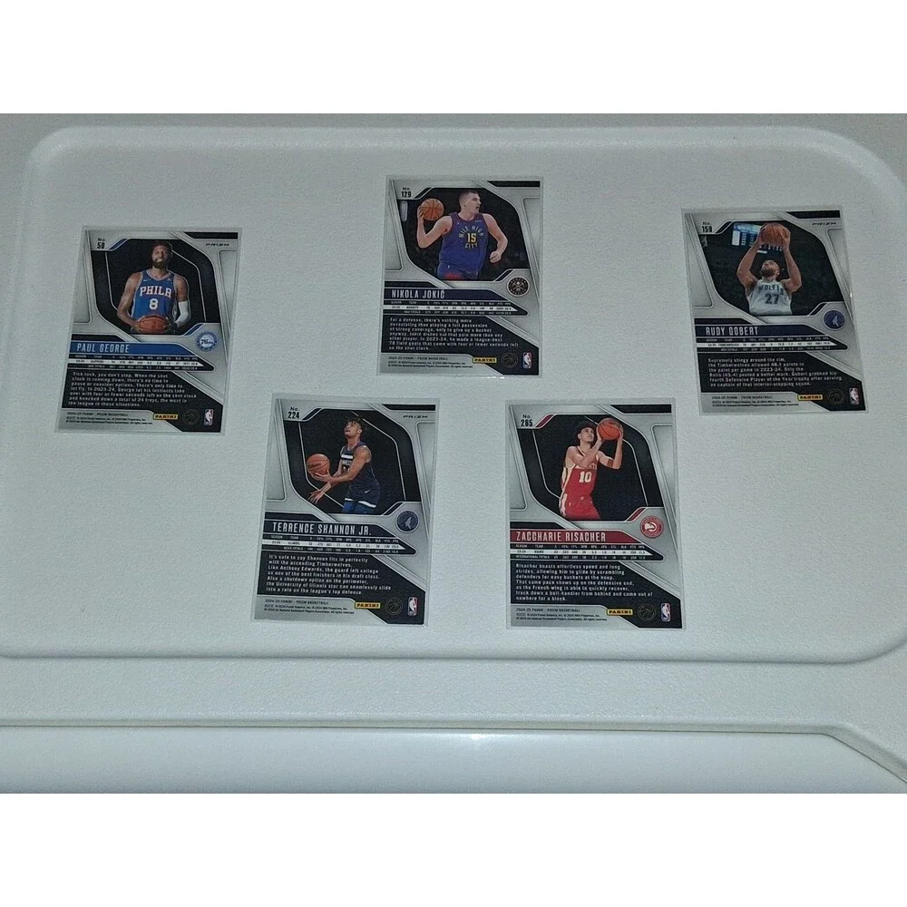 2024-25 Panini Prizm 5-Card Lot w/Parallels